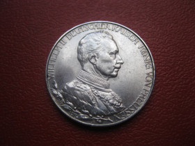 Німецька імперія (-) Германская империя (-) ^/--/^ Пруссия.2 марки 1913 А.25 лет правления. Серебро.. Оригинал. Отличный сохран!аUNC ^_^^^ Пруссія 2 марки 1913 А. 25 років правління. Срібло. Оригінал. Відмінний збереження!аUNC - фото фото фото