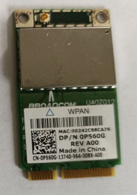 Інші комплектуючі Другие комплектующие ^/--/^ Модуль Bluetooth  Broadcom 92046, Dell Latitude E /--/ 6500, 0 /--/ P /--/ 560 /--/ G, WPAN, Адаптер. ^_^^^ Модуль Bluetooth Broadcom 92046, Dell Latitude E /--/ 6500, 0 /--/ P /--/ 560 /--/ G, WPAN, Адаптер. - фото фото фото
