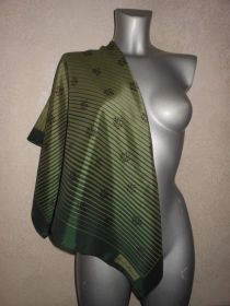 Хустки, палантини Платки, палантины ^/--/^ TEXTURE,Франция! Платок зеленый подписной Роуль ^_^^^ TEXTURE, Франція! Платка зелений підписний Роуль - фото фото фото