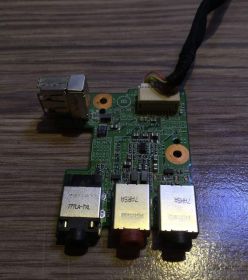 Інші комплектуючі Другие комплектующие ^/--/^ Плата с разъемом USB и аудио со шлейфом 073-0001-2124_A Rev:B, сняты с Sony Vaio VGN-AR /--/ 51 /--/ SRU Model PCG-8 /--/ Z /--/ 2 /--/ P ^_^^^ Плата з роз'ємом USB і аудіо зі шлейфом 073-0001-2124_A Rev:B, зняті з Sony Vaio VGN-AR /--/ 51 /--/ SRU Model PCG-8 /--/ Z /--/ 2 /--/ P - фото фото фото