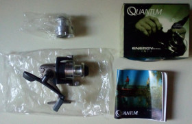 Котушки Катушки ^/--/^ Спиннинговая катушка Energy Quantum Metal EM 7-2  (Zebco)  (новая) ^_^^^ Спінінгова котушка Energy Quantum Metal EM 7-2 (Zebco) - фото фото фото