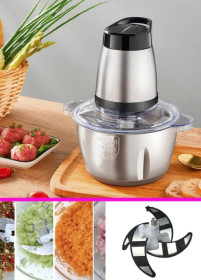 Блендери Блендеры ^/--/^ Блендер Raf Food Processor R /--/ 7019 кухонний подрібнювач 250 /--/ W металева чаша на 2 л чоппер ^_^^^ Блендер Raf Food Processor R /--/ 7019 поваренный измельчатель 250 /--/ W металлическая чаша на 2 л чоппер - фото фото фото