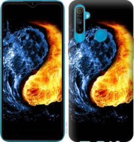 Чохли, бампера Чехлы, бампера ^/--/^ Чехол на Realme C /--/ 3 Инь-Янь 1670 /--/ u-1889 - фото фото фото