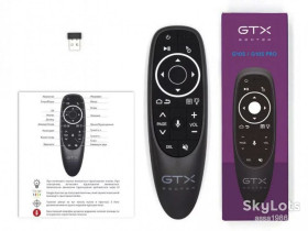 Декодери, тюнери Декодеры, тюнеры ^/--/^ Пульт  Geotex GTX G /--/ 10 /--/ S Pro   бездротовий гіроскопічний,оснащений вбудованим мікрофоном для голосового керування ^_^^^ Пульт Geotex GTX G /--/ 10 /--/ S Pro беспроводной гироскопический, оснащенный встроенным микрофоном для голосового управления - фото фото фото