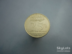 Саудівська Аравія Саудовская Аравия ^/--/^ Саудовская Аравия 25 халал 2016   зл/с /--/ 2,1 ^_^^^ Саудівська Аравія 25 халал 2016 зл/с /--/ 2,1 - фото фото фото