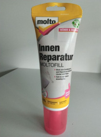 Клей, силікон, герметик Клей, силикон, герметик ^/--/^ Molto Innen Reparatur Moltofill 330 г – новий, шпаклівка для ремонту стін ^_^^^ Molto Innen Reparatur Moltofill 330 г – новый, шпаклевка для ремонта стен - фото фото фото
