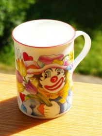 Інше Другое ^/--/^ * чашка   англия  - костяной фарфор  fine bone china - - клоуны ^_^^^ чашка англія - кістяний фарфор fine bone china - клоуни - фото фото фото