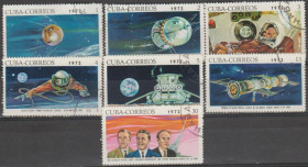 Острівні держави Островные государства ^/--/^ Куба 1972 космос серия ^_^^^ Куба 1972 космос серія - фото фото фото