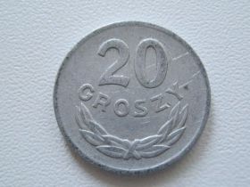- року - года ^/--/^ Польша 20 грошей 1973 года #14458 ^_^^^ Польща 20 грошей 1973 року #14458 - фото фото фото