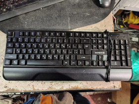 Клавіатури Клавиатуры ^/--/^ Игровая клавиатура с подсветкой RGB GamePro Headshot GK /--/ 398 USB № 24211102 ^_^^^ Ігрова клавіатура з підсвічуванням RGB GamePro Headshot GK /--/ 398 USB No 24211102 - фото фото фото
