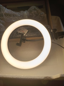 Накамерне світло Накамерный свет ^/--/^ Кільцева LED-лампа 26 см + тримач + Bluetooth-пульт | Набір блогера. Амазон. ^_^^^ Кольцевая LED-лампа 26 см + держатель + Bluetooth-пульт | Набор блогера. Амазон. - фото фото фото