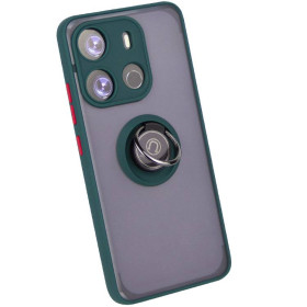 Чохли, бампера Чехлы, бампера ^/--/^ Чохол Fiji Colorframe для Tecno Spark Go 2023 (BF /--/ 7 / BF /--/ 7 /--/ n) матовий бампер з кільцем підставкою Green ^_^^^ Чехол Fiji Colorframe для Tecno Spark Go 2023 (BF /--/ 7/BF /--/ 7 /--/ n) матовый бампер с кольцом подставкой Green - фото фото фото