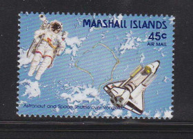 Освоєння космосу Освоение космоса ^/--/^ Космос .  Маршаллы   1988 г    MNH - ^_^^^ Космос . Маршалли 1988 MNH - фото фото фото