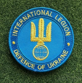 Інше Другое ^/--/^ Шеврон Шеврон Інтернаціональний легіон ТРО. international legion. № 1103 ^_^^^ Шеврон Шеврон Интернациональный легион ТРО. international legion. No 1103 - фото фото фото