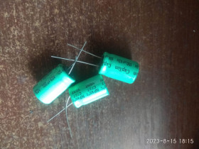 Конденсатори Конденсаторы ^/--/^ конденсатор электроліт неполярний Capxon 100 /--/ мкф 63 /--/ в новий ^_^^^ конденсатор электролит неполярный Capxon 100 /--/ мкф 63 /--/ в новый - фото фото фото