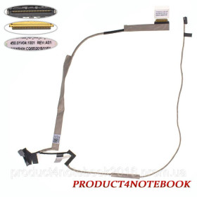Шлейфи Шлейфы ^/--/^ Шлейф матрицы для ноутбука Dell (Inspiron: 7347, 7348) (450.01 /--/ V /--/ 04.1001) ^_^^^ Шлейф матриці для ноутбука Dell (Inspiron: 7347, 7348) (450.01 /--/ V /--/ 04.1001) - фото фото фото