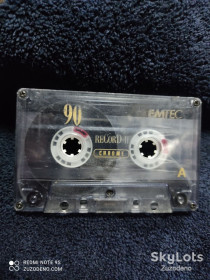 Касети Кассеты ^/--/^ Б/У Аудио кассета EMTEC reCorD II crome ^_^^^ Б/У Аудіо касету EMTEC reCorD II crome - фото фото фото