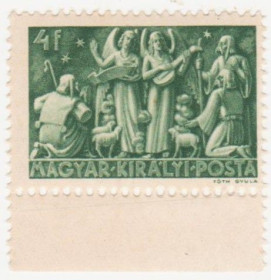 Угорщина Венгрия ^/--/^ Венгрия 1943 г. №  768 ** ^_^^^ Угорщина 1943 No 768 ** - фото фото фото