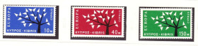 Малі Держави Європи Малые Государства Европы ^/--/^ Кипр 1962 г  MNH  - EUROPA CEPT - ^_^^^ Кіпр 1962 MNH - EUROPA CEPT - фото фото фото