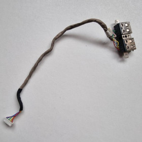 Інші комплектуючі Другие комплектующие ^/--/^ Шлейф з портами USB &amp;quot;HP ProBook 4520 /--/ s 4525 /--/ s&amp;quot; б/в Оригінал ^_^^^ Шлейф с портами USB&amp;quot;HP ProBook 4520 /--/ s 4525 /--/ s&amp;quot; б/в Оригинал - фото фото фото