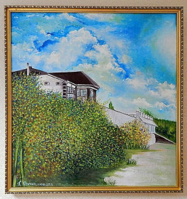 Картини, Гравюри, Живопис та Графіка Картины, Гравюры, Живопись и Графика ^/--/^ Картина&amp;quot;Вид На Гостиничный Комплекс Ривер Буг&amp;quot; Г.Вознесенск ^_^^^ Картина &amp;quot;Вид На Готельний Комплекс Рівер Буг &amp;quot; Г.Вознесенськ - фото фото фото