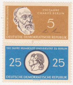 НДР, ФРН ГДР, ФРГ ^/--/^ ГДР 1960 г.№ 537 , 540 ** сцепка ^_^^^ НДР 1960 р. No 537, 540 ** зчіпка - фото фото фото
