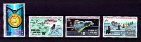 Освоєння космосу Освоение космоса ^/--/^ Космос .  Теркс и Кайкос 1972 г   MNH - ^_^^^ Теркс і Кайкос 1972 MNH - фото фото фото