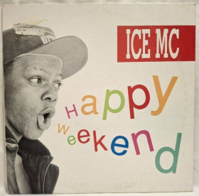 Платівки Пластинки ^/--/^ Ice MC - Happy Weekend - 1991.  (EP) 12. Vinyl. Пластинка. Germany. ^_^^^ Ice MC - Happy Weekend - 1991. (EP) 12. Vinyl. Пластинка. Germany. - фото фото фото