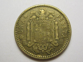 Іспанія Испания ^/--/^ Испания 1 песета 1963 года 3 /--/ П /--/ 1573 ^_^^^ Іспанія 1 песета 1963 року 3 /--/ П /--/ 1573 - фото фото фото