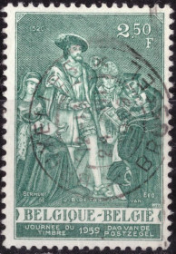 Бенілюкс Бенилюкс ^/--/^ Бельгия. День марки  (серия) 1959 г. ^_^^^ Бельгія. День марки (серія) 1959 - фото фото фото
