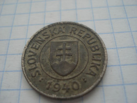 Словаччина Словакия ^/--/^ 1 /--/ крона 1940 Словаччина - фото фото фото