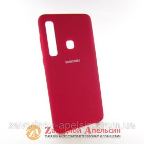 Чохли, бампера Чехлы, бампера ^/--/^ Samsung A /--/ 9 2018 чехол микрофибра Silicone cover marsala ^_^^^ Samsung A /--/ 9 2018 чохол мікрофібра Silicone cover marsala - фото фото фото