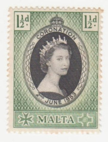 Мальта Мальта ^/--/^ Мальта  1953 г..№ 231  ^_^^^ Мальта 1953 р. No 231 - фото фото фото