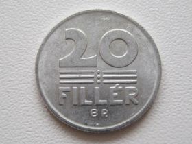 Угорщина Венгрия ^/--/^ Венгрия 20 филлеров 1986 года 21628 ^_^^^ Угорщина 20 філерів 1986 року 21628 - фото фото фото