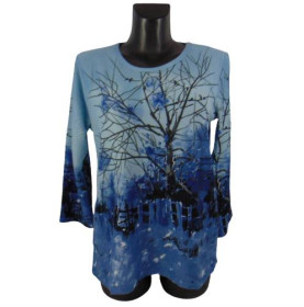 Кофти Кофты ^/--/^ Женский кофта Rbossi 1075 L-XL синяя ^_^^^ Жіночий кофт Rbossi 1075 L-XL синя - фото фото фото