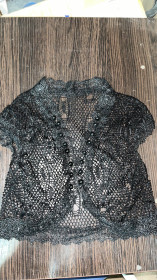 Кофти Кофты ^/--/^ 53589  Кардиган сетка ажурная детский 10 штук ^_^^^ 53589 Кардиган сетка ажурная детский 10 штук - фото фото фото