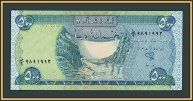 Ірак Ирак ^/--/^ Ирак 500 динаров 2004 P-92  (92 /--/ a) UNC ^_^^^ Ірак 500 динарів 2004 P-92 (92 /--/ a) UNC - фото фото фото