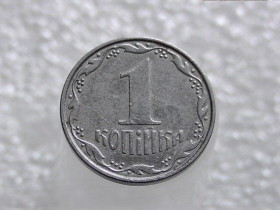 Обігові Обиходные ^/--/^ 1 копійка 2007 рік Україна &amp;quot; Брак, Проточка Штемпеля по Колу &amp;quot;  (463+) ^_^^^ 1 копейка 2007 год Украина &amp;quot; Брак, Сработка Штемпеля по Колу &amp;quot; (463+) - фото фото фото