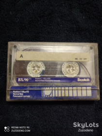 Касети Кассеты ^/--/^ Б/У Аудио кассета SCOTCH BX/90 ^_^^^ Б/У Аудіо касету SCOTCH BX/90 - фото фото фото