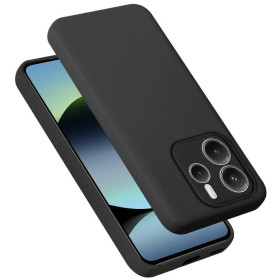 Чохли, бампера Чехлы, бампера ^/--/^ Чохол Fiji Full Soft Premium для Xiaomi Redmi Note 14 протиударний бампер з мікрофіброю Black ^_^^^ Чехол Fiji Full Soft Premium для Xiaomi Redmi Note 14 противоударный бампер с микрофиброй Black - фото фото фото