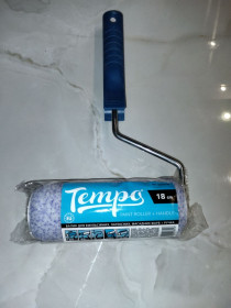 Фарба Краска ^/--/^ Валик Tempo Euro Toptex 18 см + ручка 48 мм d 8 мм РОЗПРОДАЖ! ^_^^^ Валик Tempo Euro Toptex 18 см + ручка 48 мм d 8 мм - фото фото фото