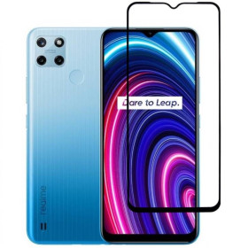 Чохли, бампера Чехлы, бампера ^/--/^ Захисне скло Fiji Premium для Realme C /--/ 25 /--/ Y повне проклеювання Anti-Static чорний ^_^^^ Защитное стекло Fiji Premium для Realme C /--/ 25 /--/ Y полное проклеивание Anti-Static черный - фото фото фото