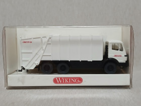 H H ^/--/^ Спецтехніка, автомобіль сміттєвоз, MB  NG, pressmullwagen. WIKING 1:87 H /--/ 0  (71850.30/5). ^_^^^ Спецтехника, автомобиль мусоровоз, MB NG, pressmullwagen. WIKING 1:87 H /--/ 0 (71850.30/5). - фото фото фото