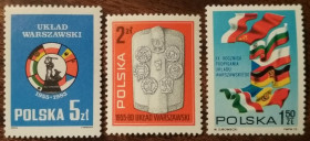Польща Польша ^/--/^ Польша 20,25 и 30 лет Варшавского договора 1975-1985 ^_^^^ Польща 20,25 і 30 років Варшавського договору 1975-1985 - фото фото фото