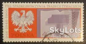 Польща Польша ^/--/^ Польша 1966 1000 лет Польше Mi 1738 ^_^^^ Польща 1966 1000 років Польщі Mi 1738 - фото фото фото