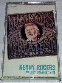 Касети Кассеты ^/--/^ KENNY ROGERS Twenty Greatest Hits. Cassette US ^_^^^ KENNY ROGERS Twenty Greatest Hits Cassette US - фото фото фото