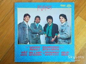 Платівки Пластинки ^/--/^ The Moody brothers with Jiri Brabec &amp; Country beat-Friends-NM, Чехословакия ^_^^^ The Moody brothers with Jiri Brabec &amp; Country beat-Friends-NM, Чехословаччина - фото фото фото