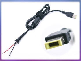 Адаптери живлення Адаптеры питания ^/--/^ DC кабель (USB+Pin) для Lenovo (45 /--/ W, 65 /--/ W, 90 /--/ W) 1.2 /--/ m. От блока питания к ноутбуку. Кабель с ферритовы ^_^^^ DC кабель (USB+Pin) для Lenovo (45 /--/ W, 65 /--/ W, 90 /--/ W) 1.2 /--/ m. Від блоку живлення до ноутбука. Кабель з феритови - фото фото фото