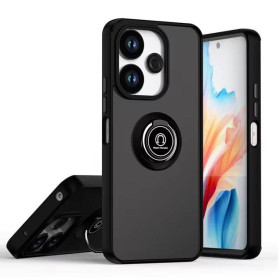 Чохли, бампера Чехлы, бампера ^/--/^ Чохол Fiji Colorframe для Xiaomi Redmi 13 матовий бампер з кільцем підставкою Black ^_^^^ Чехол Fiji Colorframe для Xiaomi Redmi 13 матовый бампер с кольцом подставкой Black - фото фото фото
