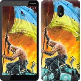 Чохли, бампера Чехлы, бампера ^/--/^ Чехол на Nokia 1 Plus Сильна Україна 1966 /--/ u-1677 - фото фото фото